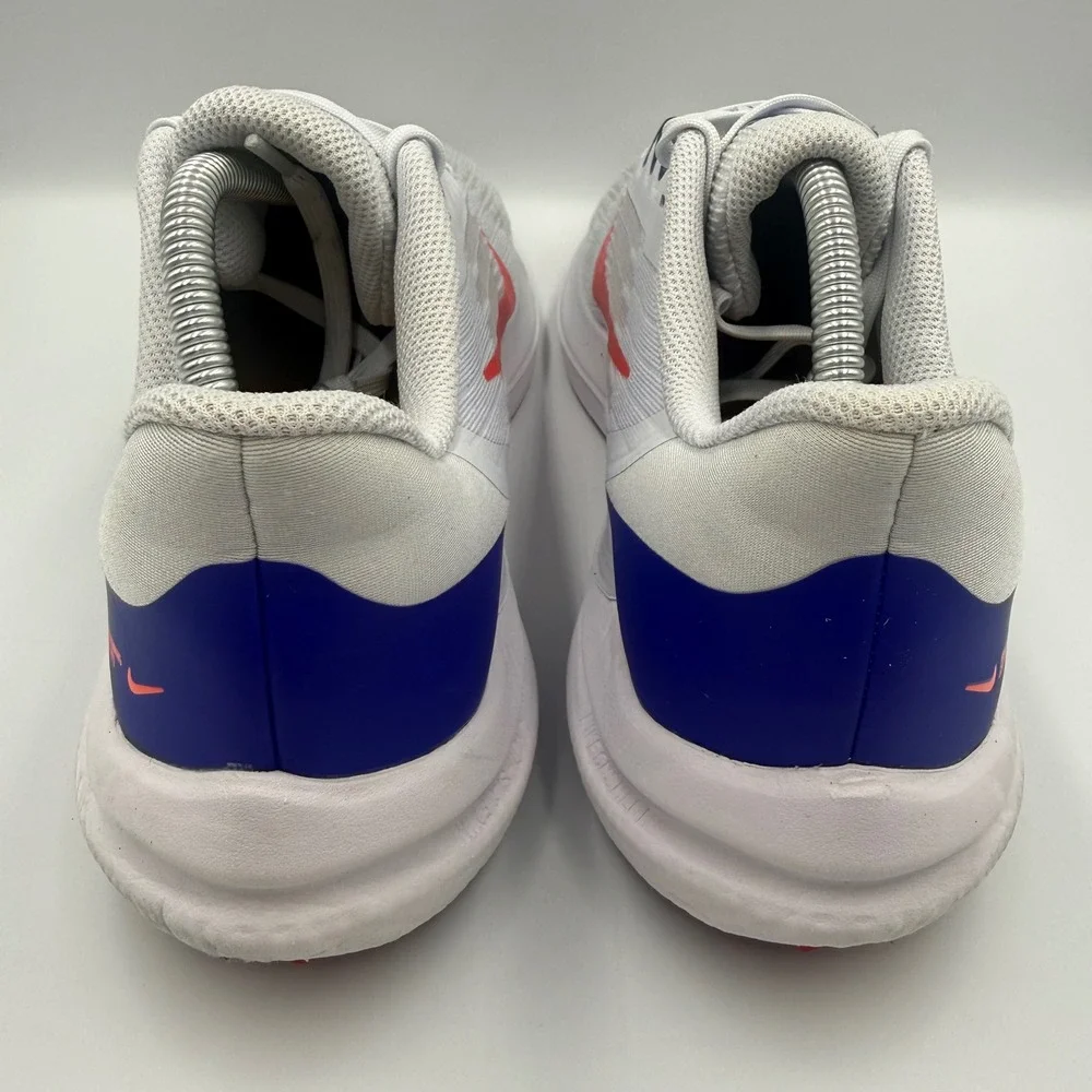Nike Winflo 9 Men's Size 9.5 White‎ Blue Red Running Shoes Sneakers DD6203-006